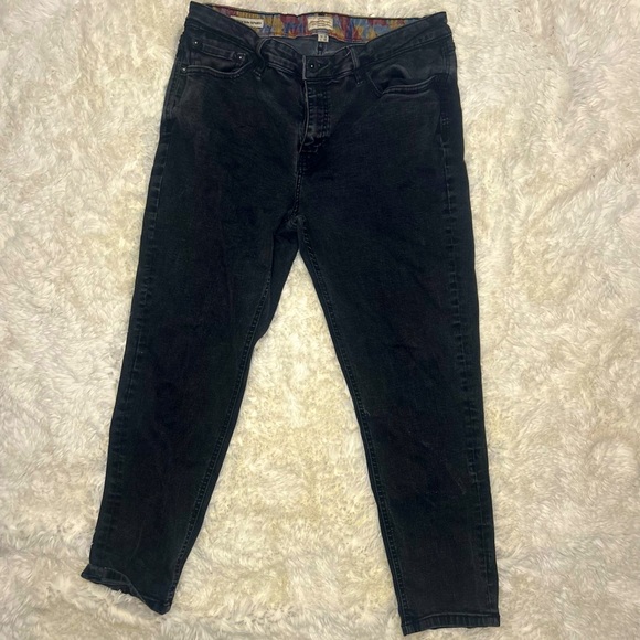 Weather proof vintage-black jeans-36Wx30L-slim fit and tapered - Picture 1 of 7